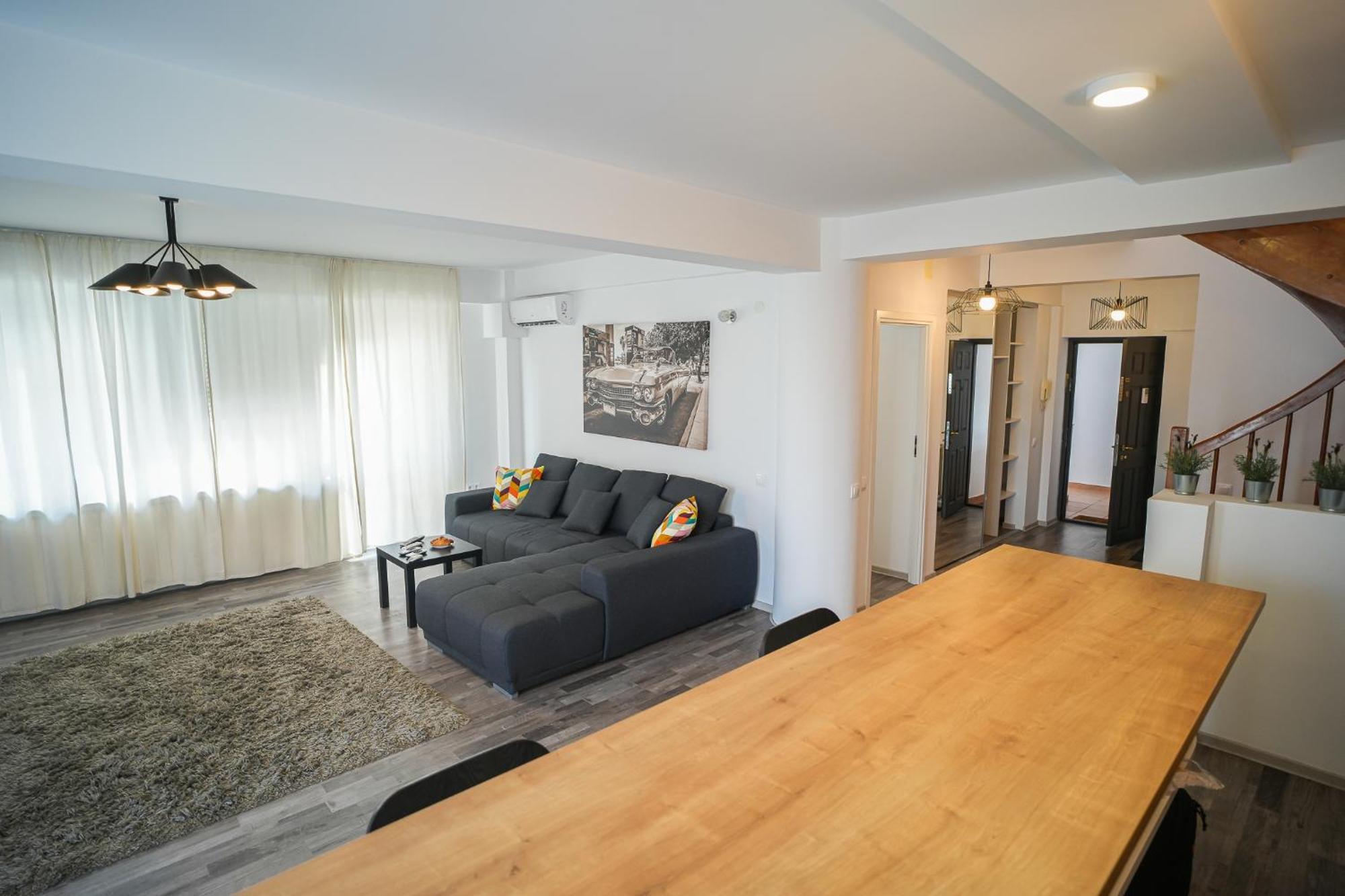 Penthouse With Huge Rooftop Terrace & City View Bucharest Luaran gambar